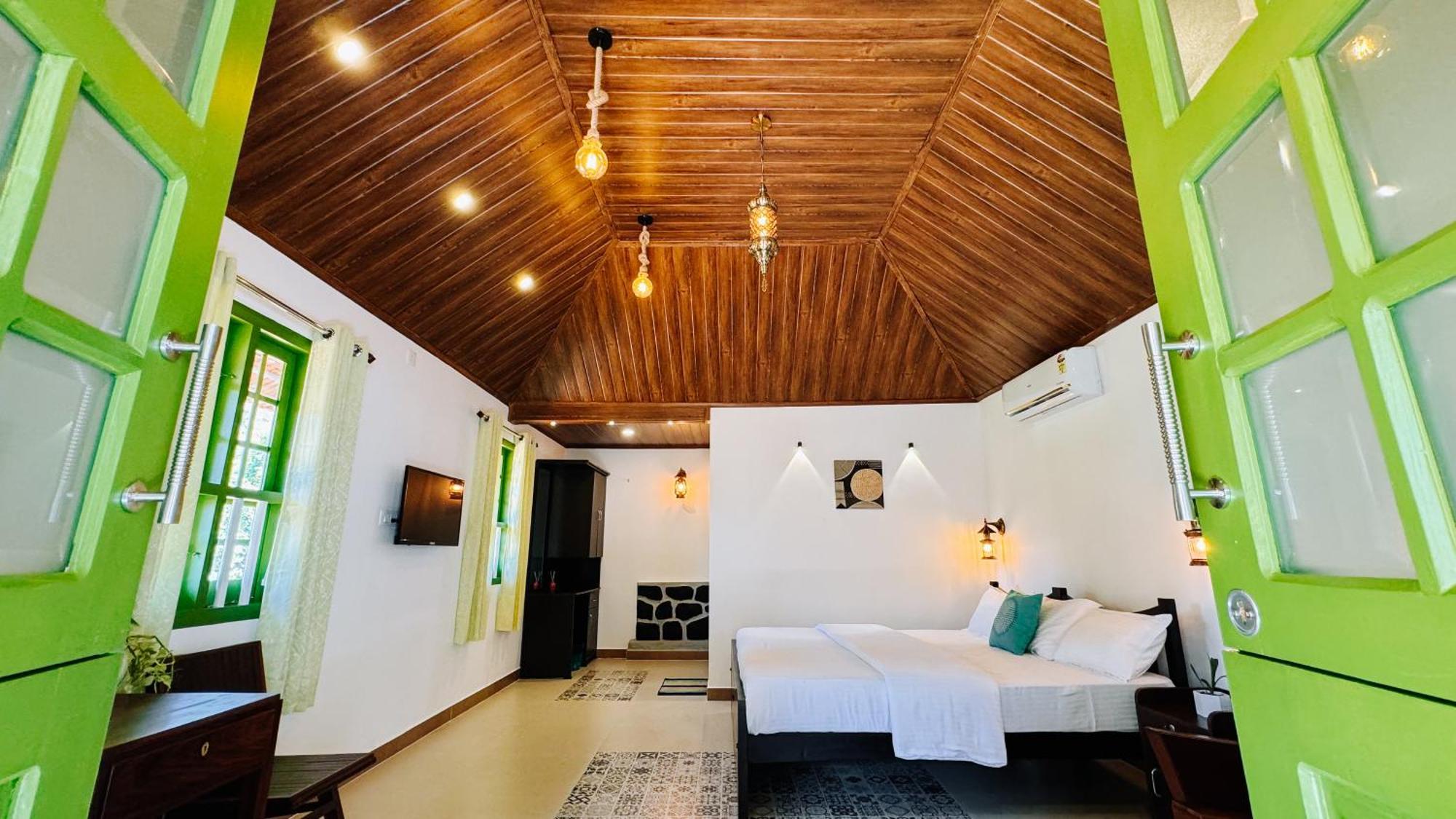 Calm Shack - 2 Bedroom-Boutique Farm Stay มุนนาร์ ภายนอก รูปภาพ